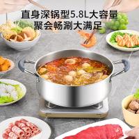 京东京造 JD28QT-1 加厚家用汤锅专用锅304不锈钢清汤锅 内径28cm（单位：个）