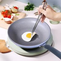 炊大皇（COOKER KING） JZ26JG 匠紫系列麦饭石煎锅 锅具 26cm 紫色（单位：个）