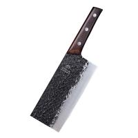十八子作 S2105-B传统手工锻打菜刀 紫檀木刀具 本源切片刀全长309mm（单位：把）