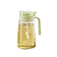 艾逸瑶选 CJ-21068 晶萃系列玻璃油壶单只装 500ML 绿色（单位：只）新老包装随机发货