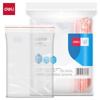 得力（deli） 3026 自封袋 7号 100只/包（单位：包）透明