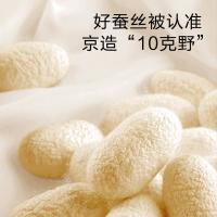 京东京造 双色柔100%天然蚕丝被 A类被子冬季加厚被芯1.5x2.0m约3.6斤（单位：条）