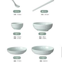 康巴赫（KOBACH） LPB-TC016 青瓷餐具 16头（小碗*4个+汤碗*1个+7寸深盘*2个+8寸深盘*1个+勺子*4个+筷子*4双）（单位：套）