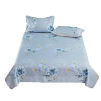 路易卡罗（Louis Kellog） LK-0751馨雅水洗冰丝席 三件套 （席面：200*230cm  枕套48*74cm*2）（单位：套）浅蓝色