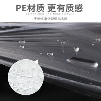 茶花（CHAHUA） 3405 一次性桌布 160*160cm 10张/包（单位：包） 透明 新老包装随机发货