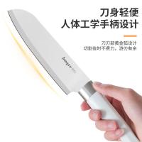 拜格（BAYCO） BD31418 刀具套装 六件套 白色（单位：套）菜刀+削皮刀+料理刀+磨刀棒+刀座+剪刀 新老包装随机发货