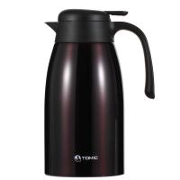 特美刻（TOMIC） 9232 双层不锈钢保温壶 2L (单位：个)咖啡色