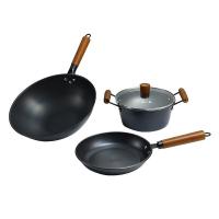 張小泉（Zhang Xiao Quan） C32410100 韵味锅具三件套 炒锅32cm+煎锅24cm+汤锅22cm (单位: 套)