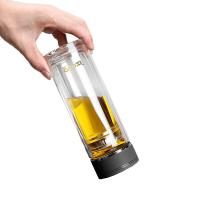 果兹（GUOZI）GZ-S59星辰商务双层玻璃保温杯350ml （单位：个）咖色