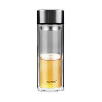果兹（GUOZI）GZ-S088雅欣双层玻璃杯320ml（单位：个）本色