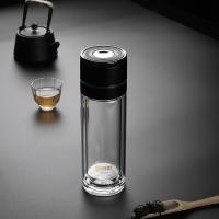 果兹（GUOZI）GZ-YZ007一键速开茶杯360ml（单位：个）黑色