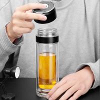 果兹（GUOZI）GZ-YZ007一键速开茶杯360ml（单位：个）黑色