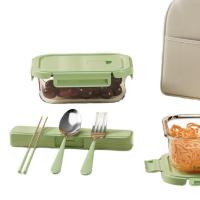 皖亭 WT-BXH-6 如意保鲜盒 六件套（长碗*2+筷子*1+勺子*1+叉子*1+包*1）（单位：套）