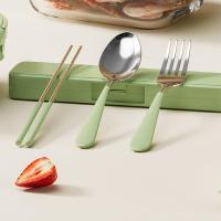 皖亭 WT-BXH-6 如意保鲜盒 六件套（长碗*2+筷子*1+勺子*1+叉子*1+包*1）（单位：套）