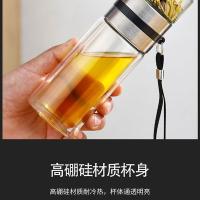 贝格帝 BGD-9113 茶水分离玻璃杯 240ml (单位：个）