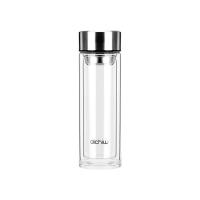爱奇屋 AI-L82 双层玻璃杯 300ML（单位:个）本色