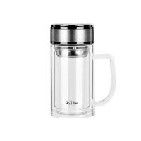 爱奇屋 AI-L81办公杯玻璃杯  380ML（单位:个）本色