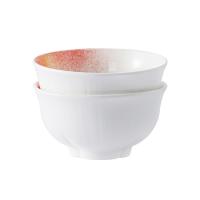 菲米生活（PHMI） FM-CJ2455-S 甜蜜思语喷釉餐具组合 18件 碗*6+小盘*2+大盘*2+珠点盘*1+鱼盘*1+勺子*6（单位：套）