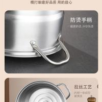 皖亭 臻选多用蒸锅 二层 WT-ZG-002 26cm (单位:个) 深灰色