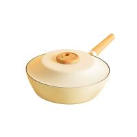 三禾（SANHO） LJ28T8  煎蛋煎饼多功能煎锅 28cm  （单位：个）白