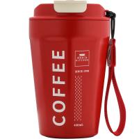 WORLD KITCHEN WK-KFB400/KZ/JY 保温杯400ml（单位：个）米白/红色 颜色随机
