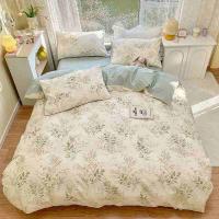 美舒邦 花满四季 经典四件套 被套200*230cm+被单230*250CM+枕套48*74CM*2 (单位: 套)