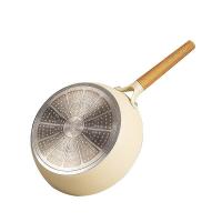 三禾（SANHO） LJ28T8 不粘深煎炒锅 28CM  (单位：个 )白色
