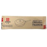 三禾（SANHO） LJ28T8 不粘深煎炒锅 28CM  (单位：个 )白色
