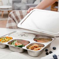 美厨（MAXCOOK） MCFT724  304不锈钢餐盘  1.35L  (单位：个 )