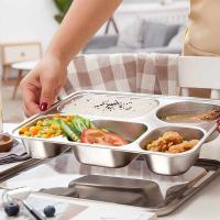 美厨（MAXCOOK） MCFT724  304不锈钢餐盘  1.35L  (单位：个 )