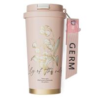 格沵（GERM） GE-23AW-B47 铃兰系列闪耀保温杯 500ml（单位：个）粉色