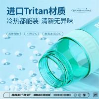 吨吨（BOTTLED JOY） 1L钢环款吸喝弹跳盖畅吨吨(tritan/绿草如茵/D18) 塑料杯 1000ml 绿草如茵（单位：个）