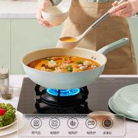 炊大皇（COOKER KING） NM30CGL 糯米团不粘炒锅 锅具 30cm 绿色（单位：个）