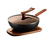 炊大皇（COOKER KING） TIC30CG 钛厨铁炒锅 锅具 30cm 黑色（单位：个）