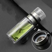 铭创知雨 PC-B0002 雨汐茶水分离杯 300ml+100ml (单位: 个)