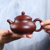 金镶玉 原矿紫砂 潘壶紫泥套装 潘壶*1+公道杯*1+茶杯*5(单位：套)