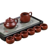 金镶玉 原矿紫砂 潘壶紫泥套装 潘壶*1+公道杯*1+茶杯*5(单位：套)