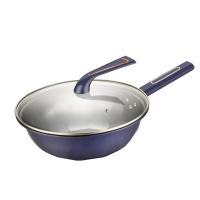 巴尔德 BC-030 紫晶钻炒锅 32cm（单位：口）