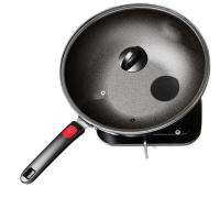 皖亭WT-GJ-002锦绣中华炒锅 32cm (单位:个) 黑色