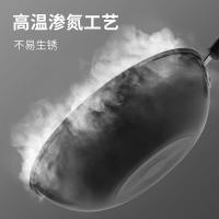 十八子作 HM-202-3 锅具套装 炒锅32cm+汤锅22cm+煎锅22cm 三件套 黑色（单位：套）