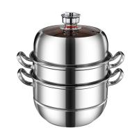 斯弥儿 SMR-002GJ 不锈钢定时蒸锅 28cm (单位:个)