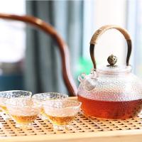 果兹（GUOZI）GZ-S38欣语玲珑茶具茶壶700ML+茶杯80MLx4（单位：套）透明色