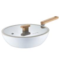 炊大皇（COOKER KING） NT30CG 奶糖炒锅 锅具 30cm 白色（单位：个）