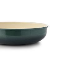 WORLD KITCHEN WK-GJ03J60C-JY/KZ 纳米陶锅具三件套炒锅30cm煎锅24cm铲子32*10cm（单位：套）白色