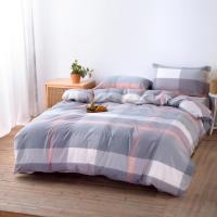 奥特佳（ORTEGA） 001-010070 水洗纯棉四件套 被套200*230cm 床单250*250cm 枕套45*74cm*2 （单位：套）