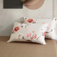 梦洁家纺 1010189093 纯棉印花四件套 漫雅 被套200*230cm+床单230*245cm+枕套48*74cm*2（单位：套）