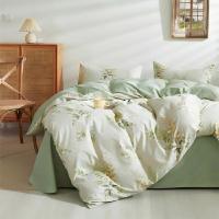 金丝莉（KINTHERI） SX-238 奢享全棉四件套 被套200*230cm床单230*250cm枕套48*74cm*2 (单位:套)