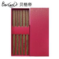 贝格帝 BGD-JCMK05 鸡翅木筷礼盒装 筷长25cm 5双/盒（单位：盒）