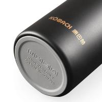 康巴赫（KOBACH） KH-B50B05 商务直身保温杯 480ml (单位:个)玉脂白， 晶钻黑颜色随机发