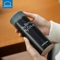 乐扣乐扣（LOCK&LOCK） LHC4014BLK 缤纷保温杯 330ml 黑色（单位：个)